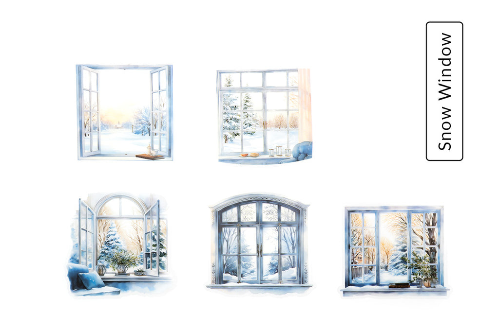 Winter Time Sticker